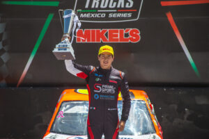Mateo Girón, a pelear en Aguascalientes por boleto a la final de Trucks México Series