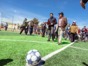 Impulsa David Monreal 100 canchas deportivas en 2026