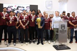 Reconoce Gobernador David Monreal a Mineros de Zacatecas, campeones de la Copa Value 2026
